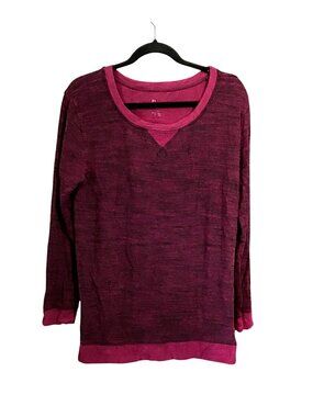 FELINA WOMENS LONG SLEEVE CREW NECK SOFT PAJAMA TOP SIZE MEDIUM